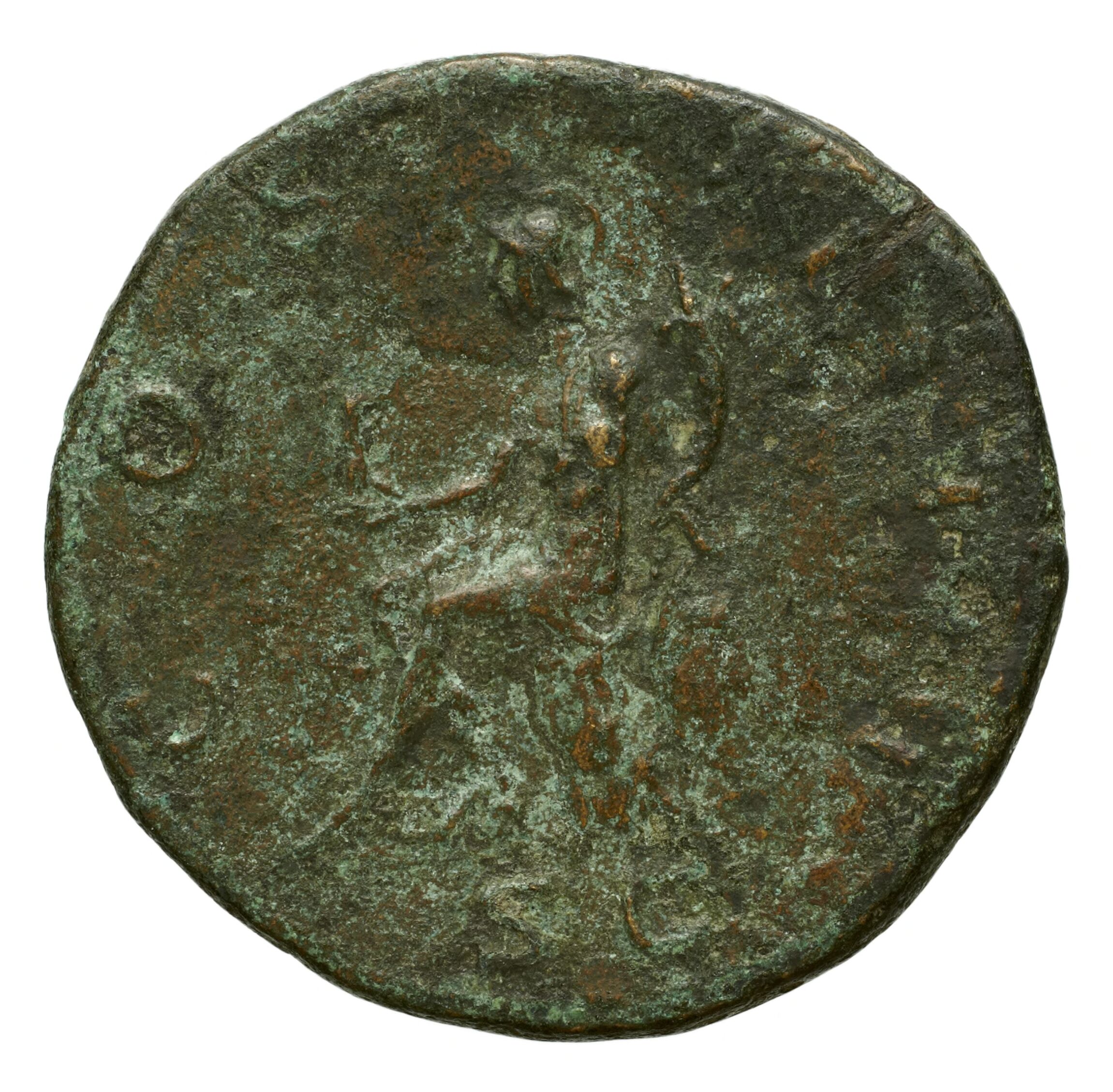 RIC II Trajan 636 Trajan obverse, Bust of Trajan, laureate, draped on left shoulder, right