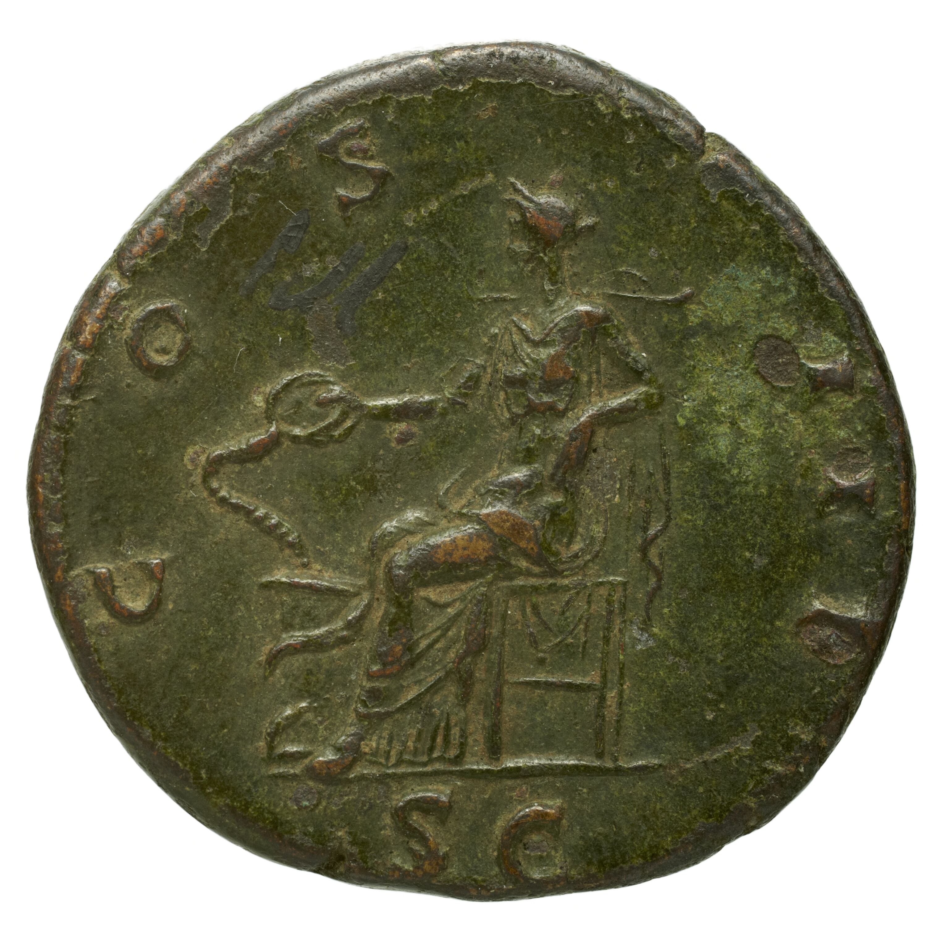 RIC II Trajan 657 Trajan obverse, Head of Trajan, laureate, right