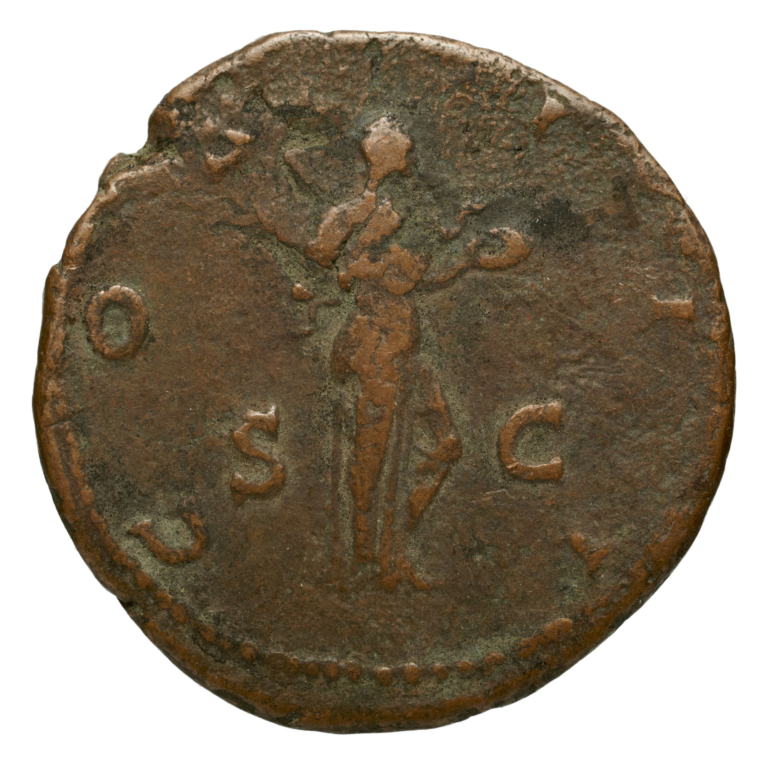 RIC II Trajan 669 Trajan obverse, Head of Trajan, laureate, right