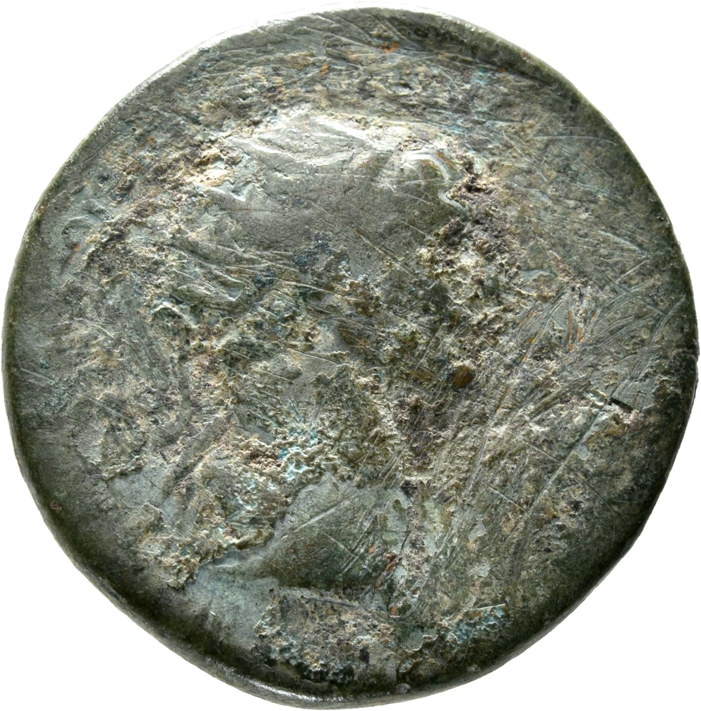 RIC II Trajan 676 Trajan obverse, Bust of Trajan, radiate, draped, right