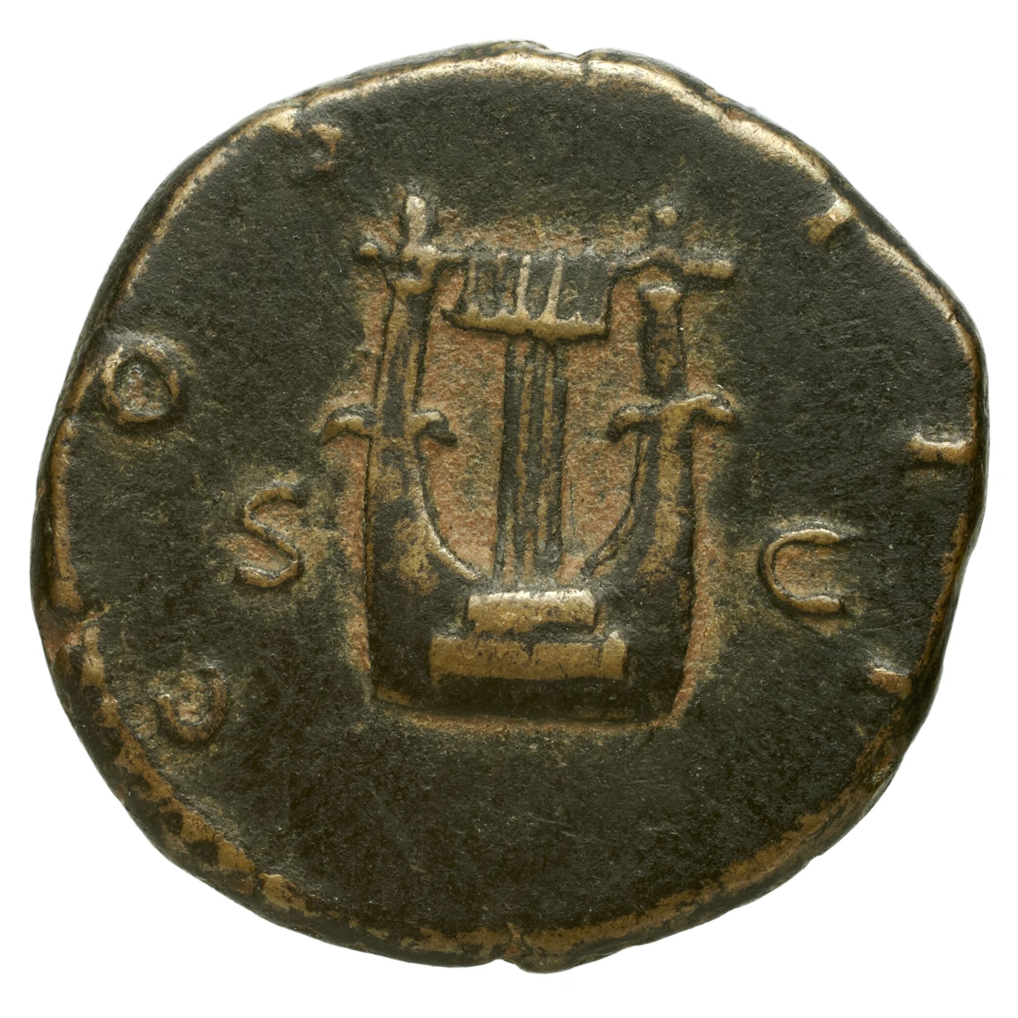RIC II Trajan 688 Trajan obverse — Head of Trajan, laureate, right