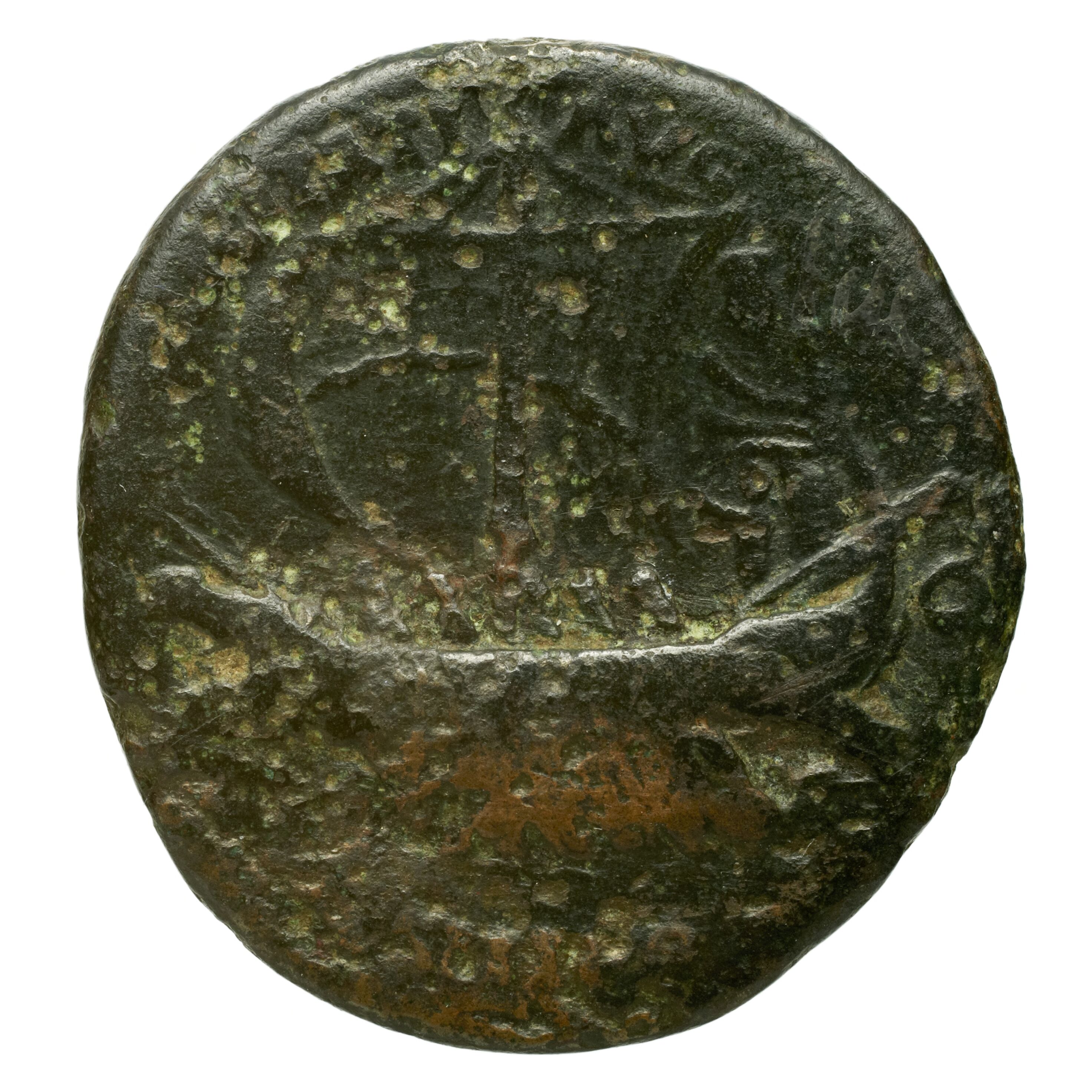 RIC II Trajan 721 Trajan obverse — Head of Trajan, laureate, right