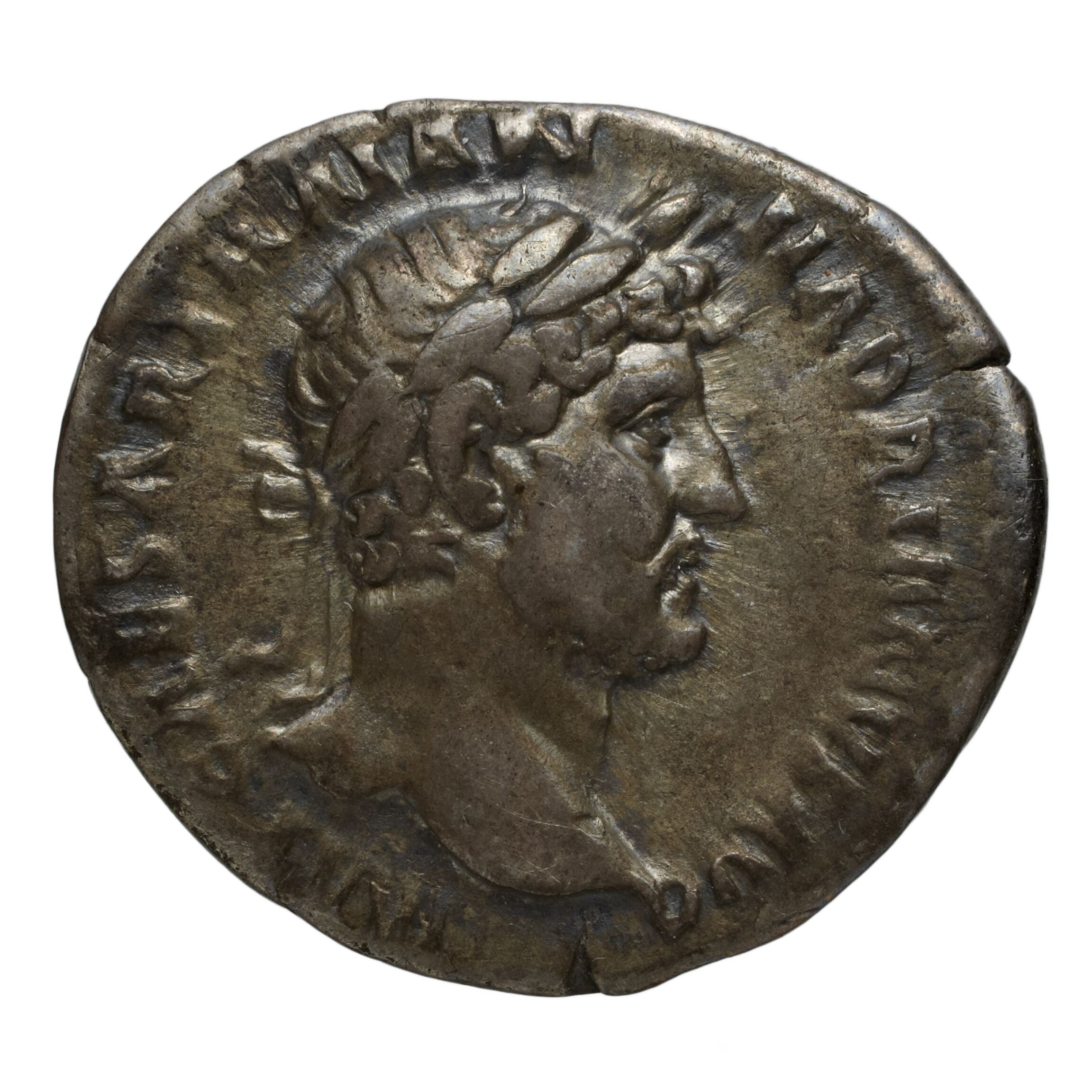 RIC II Trajan 76 Trajan obverse — Head of Trajan, laureate, right