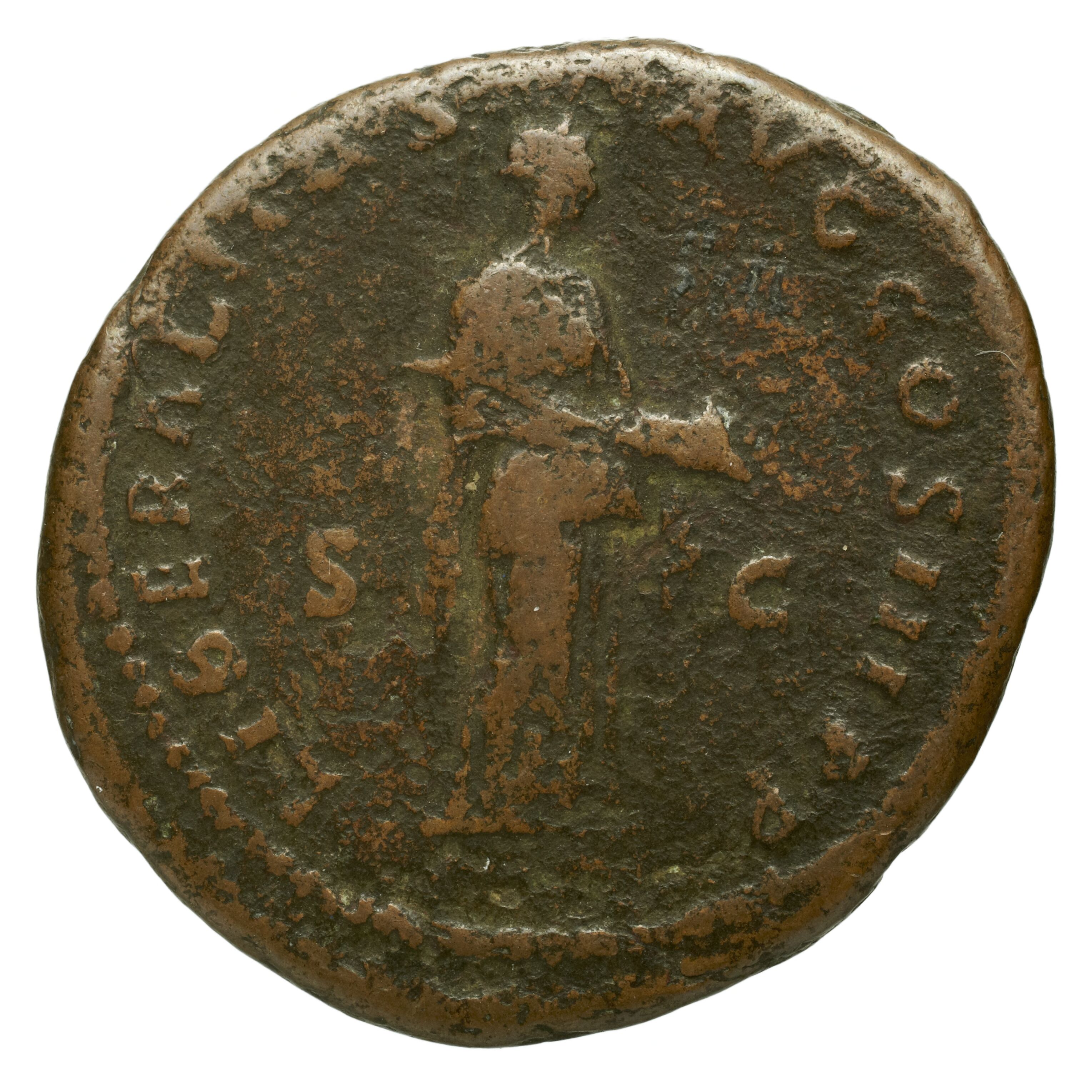 RIC II Trajan 817 Trajan obverse, Head of Augustus, bare, right