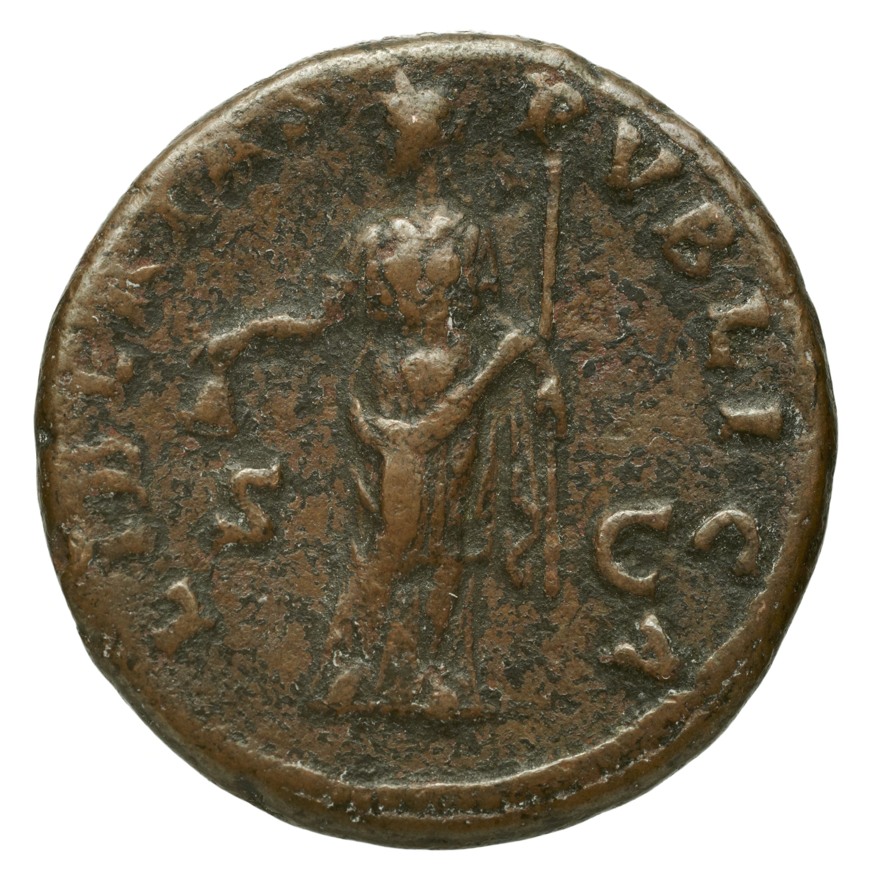 RIC II Trajan 818 Trajan obverse, Head of Augustus, laureate, right