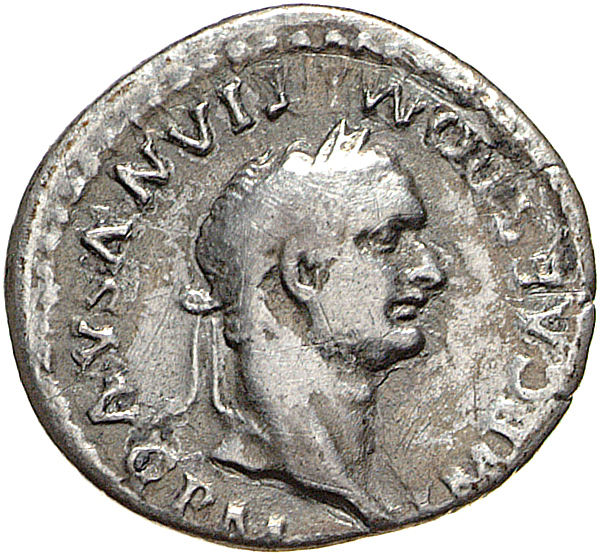 RIC II, Part 1 (second edition) Domitian 102 Domitian obverse, Head of Domitian, laureate, right