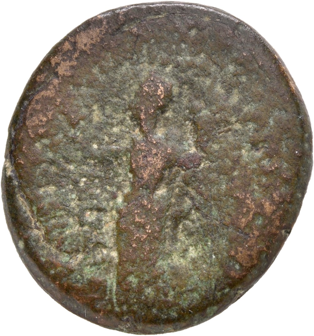RIC II, Part 1 (second edition) Domitian 107 Domitian reverse — Minerva standing left, holding thunderbolt in right and sp...