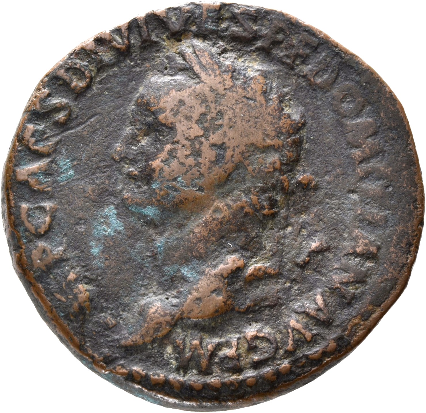 RIC II, Part 1 (second edition) Domitian 111 Domitian obverse, Head of Domitian, laureate, left