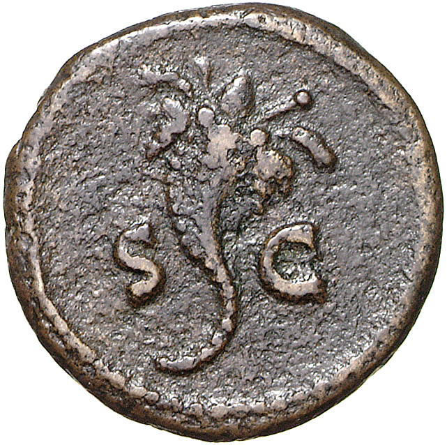 RIC II, Part 1 (second edition) Domitian 122 Domitian reverse, Cornucopiae upright