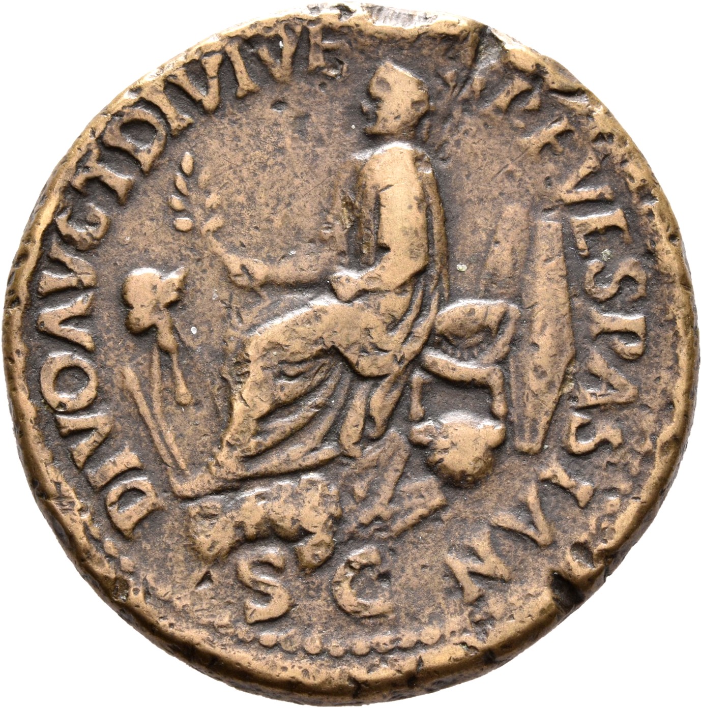 RIC II, Part 1 (second edition) Domitian 131 Domitian obverse — Colosseum; Meta sudans left; Porticoed building right