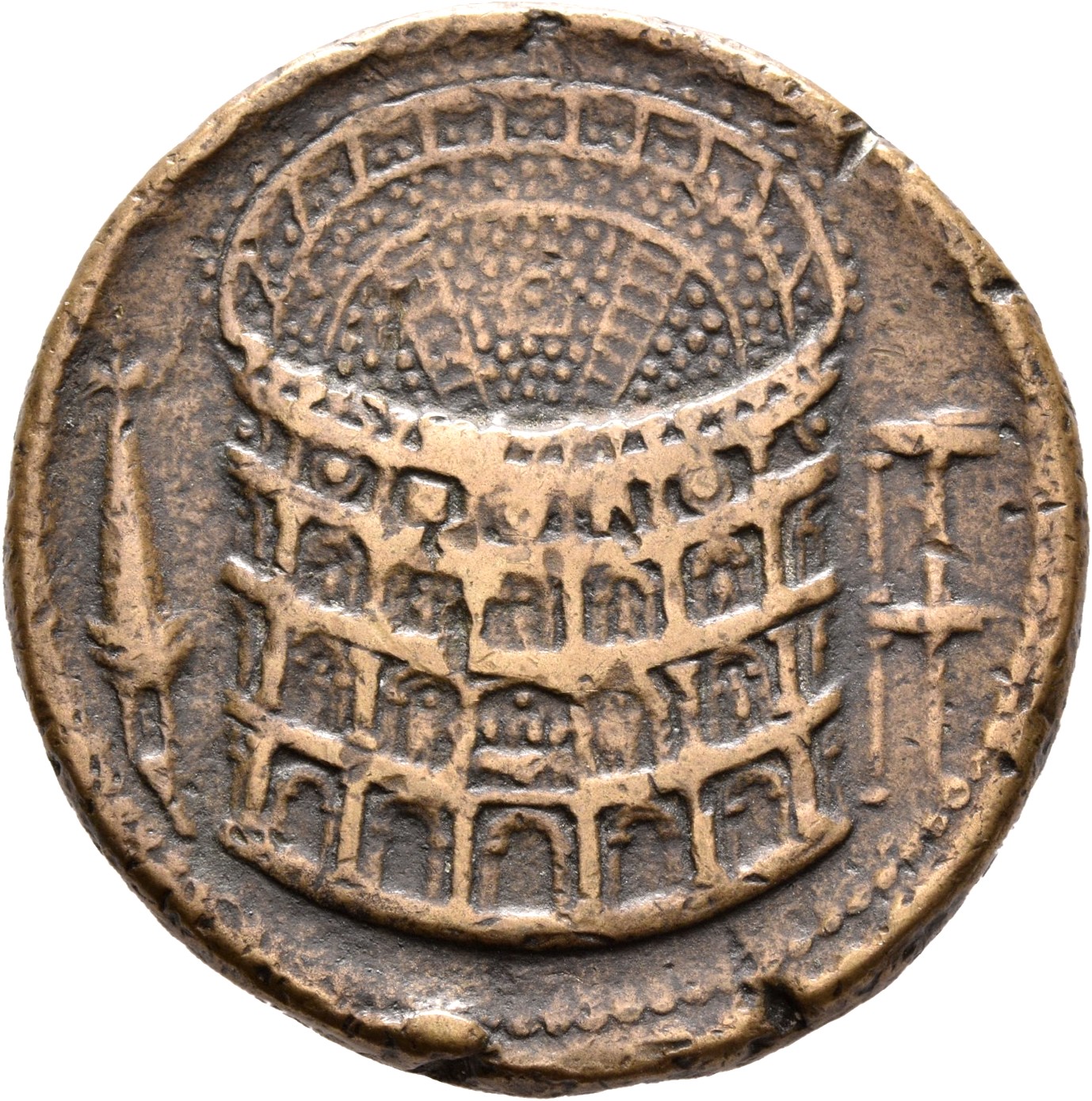 RIC II, Part 1 (second edition) Domitian 131 Domitian reverse — Divus Titus seated left on curule chair, holding branch, v...