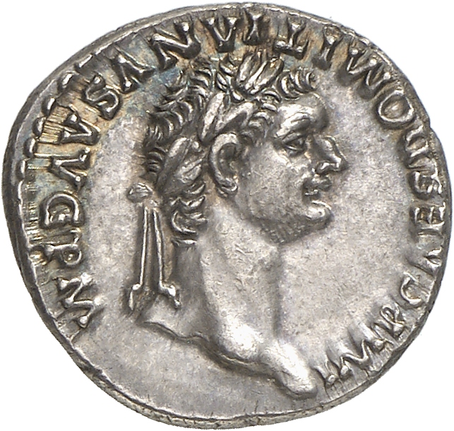 RIC II, Part 1 (second edition) Domitian 144 Domitian obverse, Head of Domitian, laureate, right