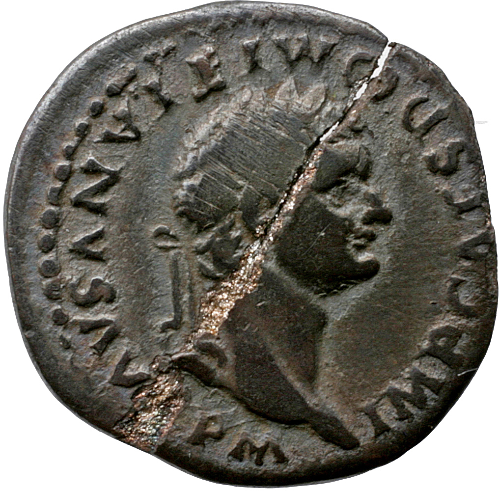 RIC II, Part 1 (second edition) Domitian 145 Domitian obverse, Head of Domitian, laureate, right