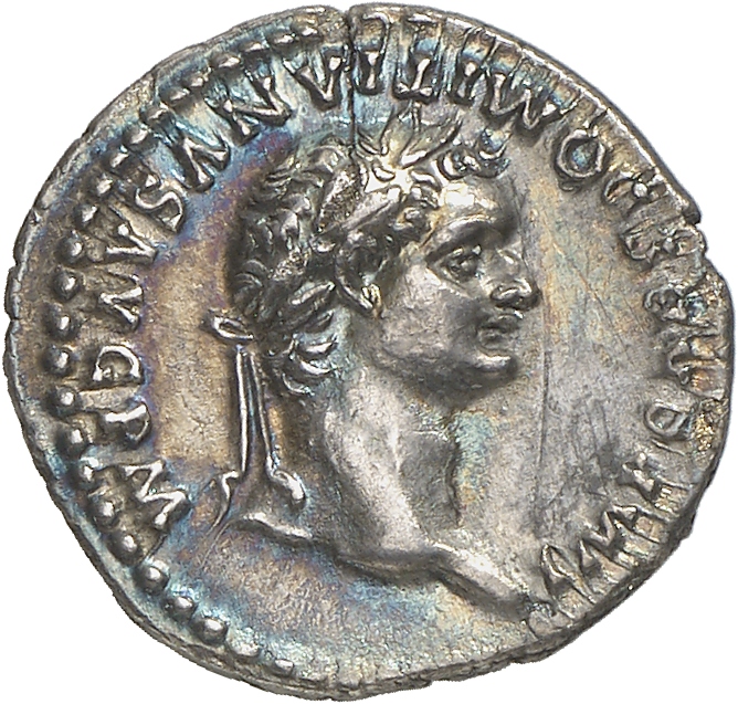 RIC II, Part 1 (second edition) Domitian 145 Domitian obverse — Head of Domitian, laureate, right