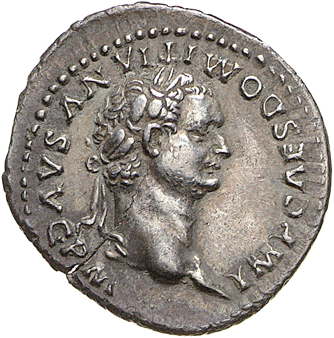 RIC II, Part 1 (second edition) Domitian 169 Domitian obverse, Head of Domitian, laureate, right