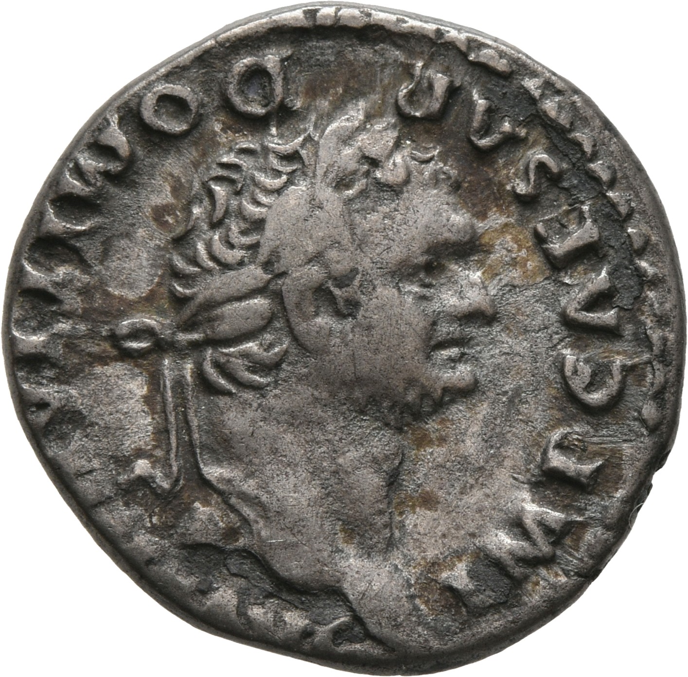 RIC II, Part 1 (second edition) Domitian 2 Domitian obverse, Head of Domitian, laureate, right