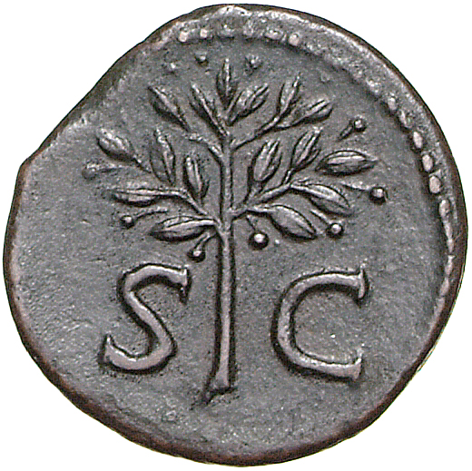 RIC II, Part 1 (second edition) Domitian 241 Domitian reverse, Olive branch upright