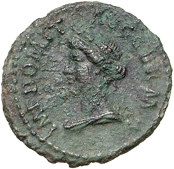 RIC II, Part 1 (second edition) Domitian 245 Domitian obverse, Bust of Ceres, draped, left