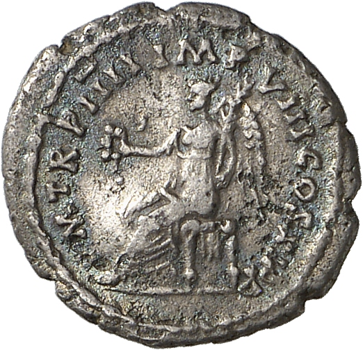 RIC II, Part 1 (second edition) Domitian 273 Domitian reverse, Victory seated left, holding wreath and palm