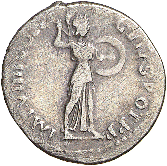 RIC II, Part 1 (second edition) Domitian 342 Domitian reverse, Minerva advancing right, holding spear and shield