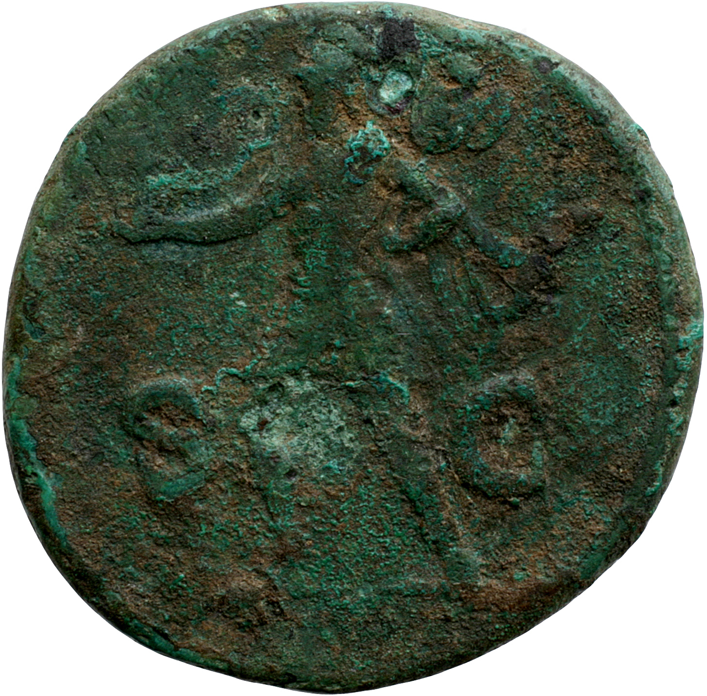 RIC II, Part 1 (second edition) Domitian 420 Domitian reverse, Mars advancing left, holding Victory and trophy