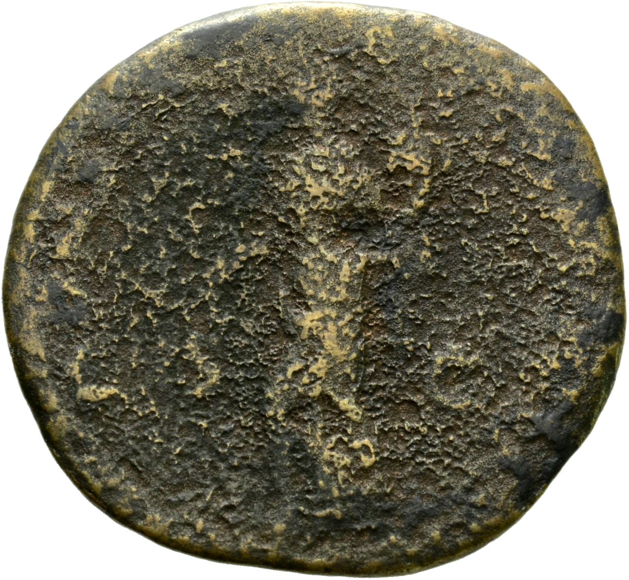 RIC II, Part 1 (second edition) Domitian 492 Domitian reverse, Moneta standing left, holding scales in right hand and corn...