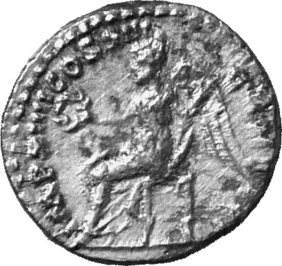 RIC II, Part 1 (second edition) Domitian 516 Domitian reverse, Victory seated left, holding wreath and palm