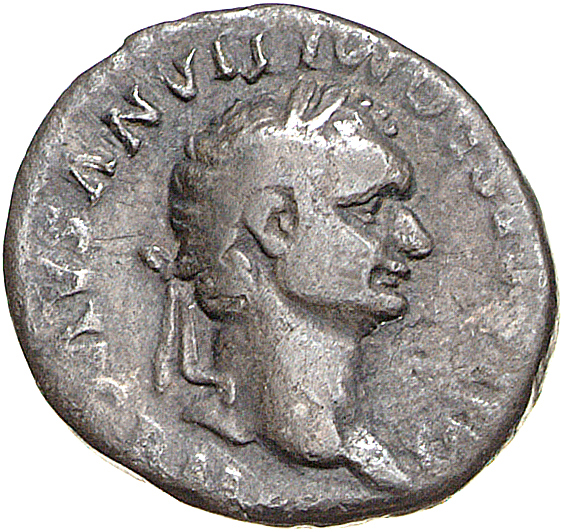 RIC II, Part 1 (second edition) Domitian 54 Domitian obverse, Head of Domitian, laureate, right