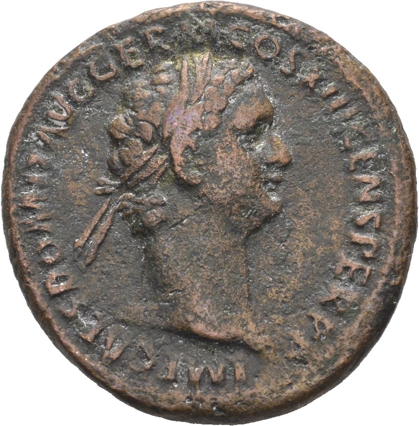 RIC II, Part 1 (second edition) Domitian 550 Domitian obverse, Head of Domitian, laureate, right