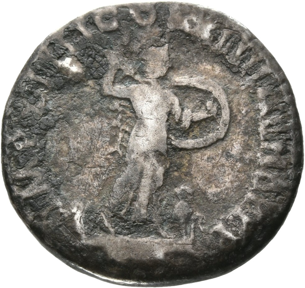 RIC II, Part 1 (second edition) Domitian 572 Domitian reverse, Minerva advancing right, holding spear and shield