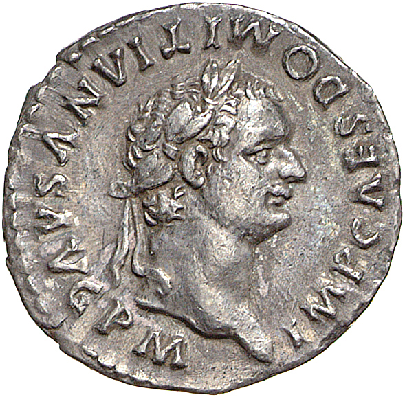 RIC II, Part 1 (second edition) Domitian 62 Domitian obverse, Head of Domitian, laureate, right