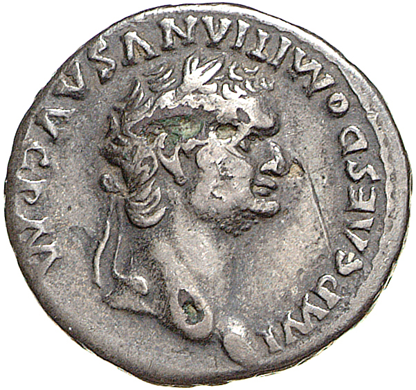 RIC II, Part 1 (second edition) Domitian 62 Domitian obverse, Head of Domitian, laureate, right