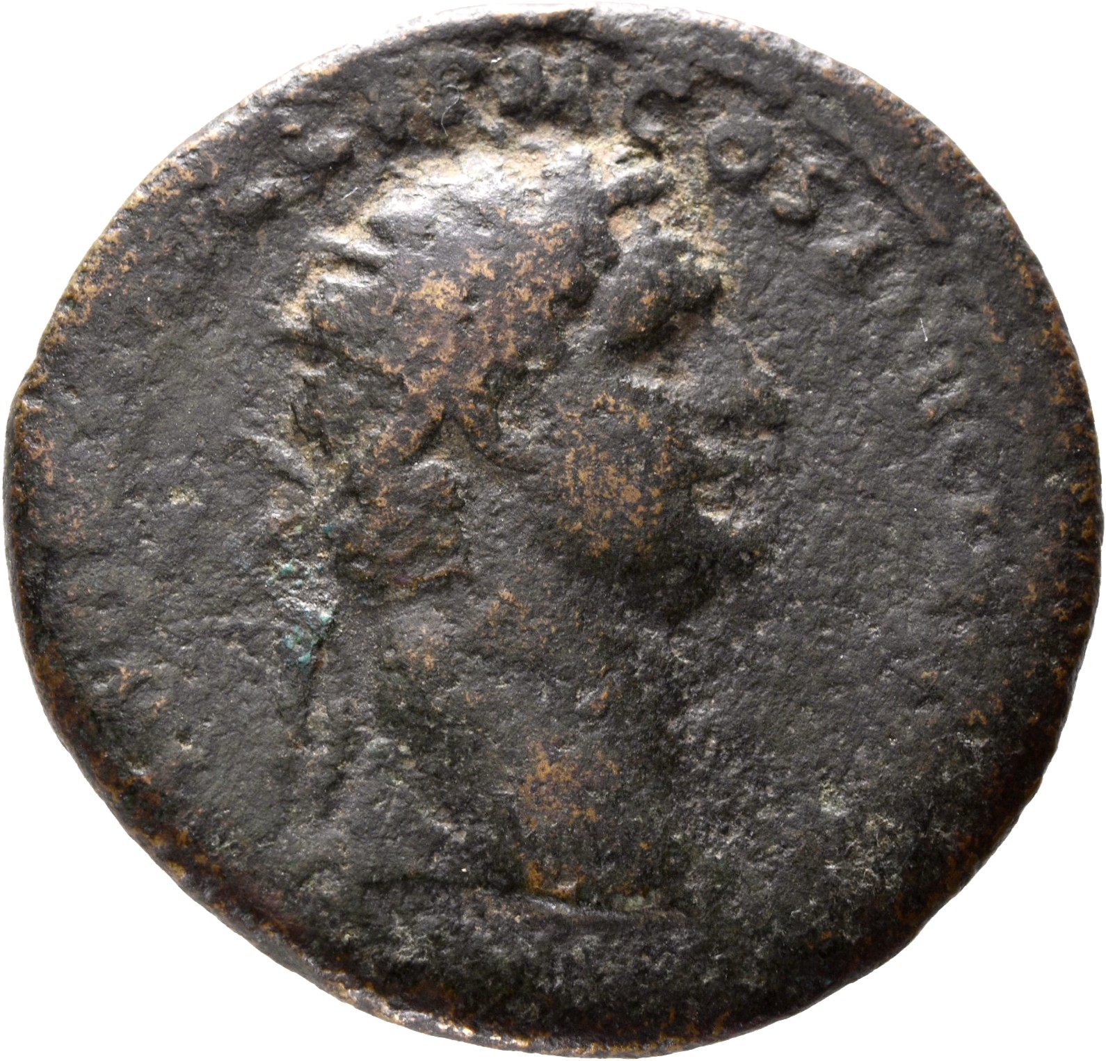 RIC II, Part 1 (second edition) Domitian 643 Domitian obverse, Head of Domitian, radiate, right