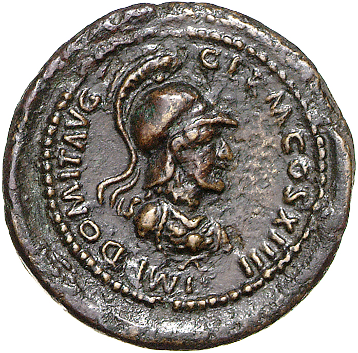 RIC II, Part 1 (second edition) Domitian 651 Domitian obverse, Bust of Minerva, helmeted and draped, right