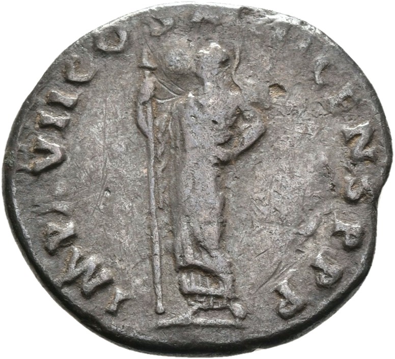 RIC II, Part 1 (second edition) Domitian 661 Domitian reverse, Minerva standing left, holding spear