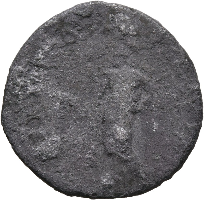 RIC II, Part 1 (second edition) Domitian 662 Domitian reverse, Minerva standing left, holding spear