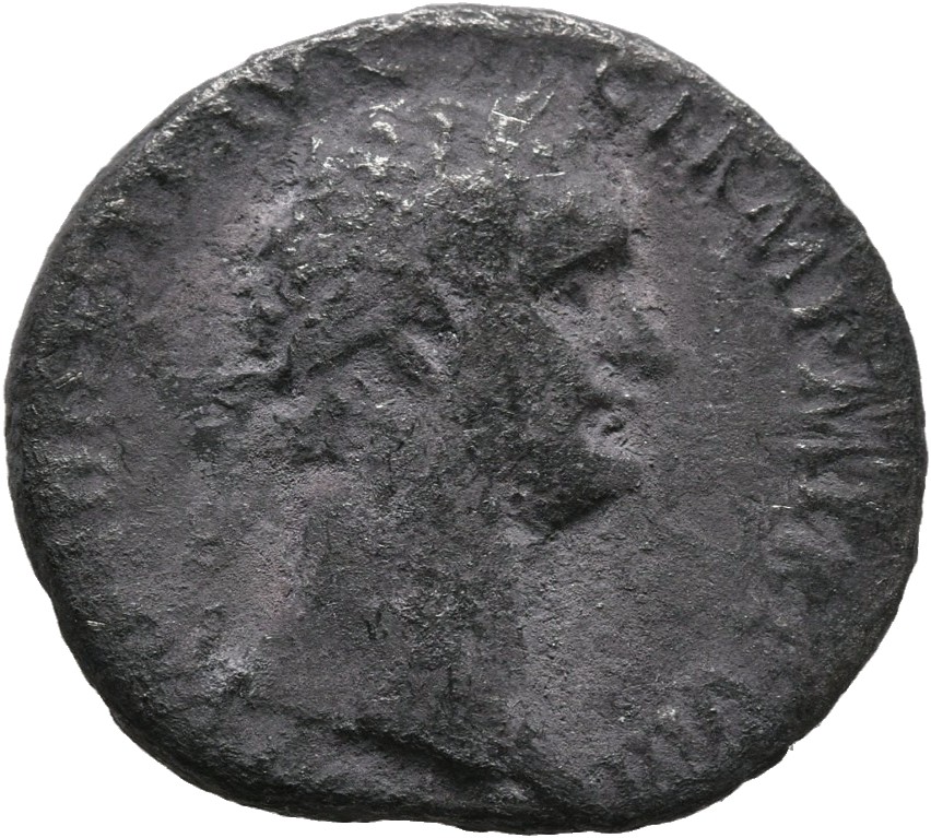 RIC II, Part 1 (second edition) Domitian 676 Domitian obverse, Head of Domitian, laureate, right
