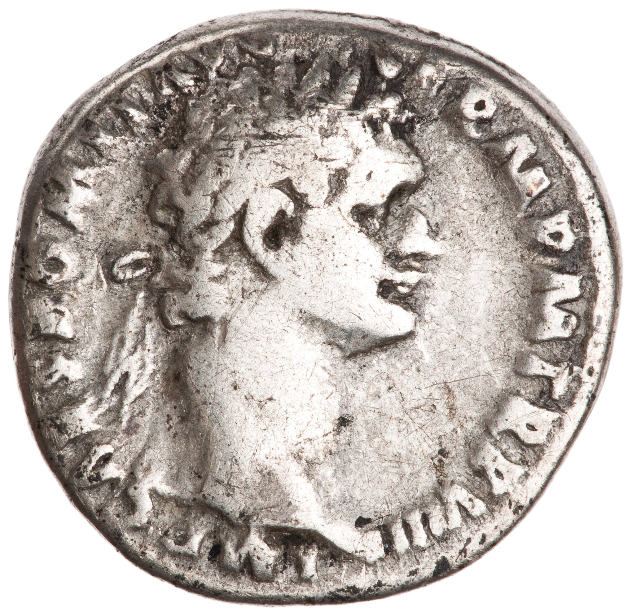 RIC II, Part 1 (second edition) Domitian 690 Domitian obverse, Head of Domitian, laureate, right