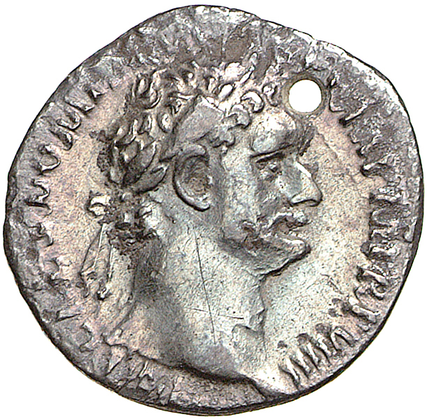 RIC II, Part 1 (second edition) Domitian 692 Domitian obverse, Head of Domitian, laureate, right