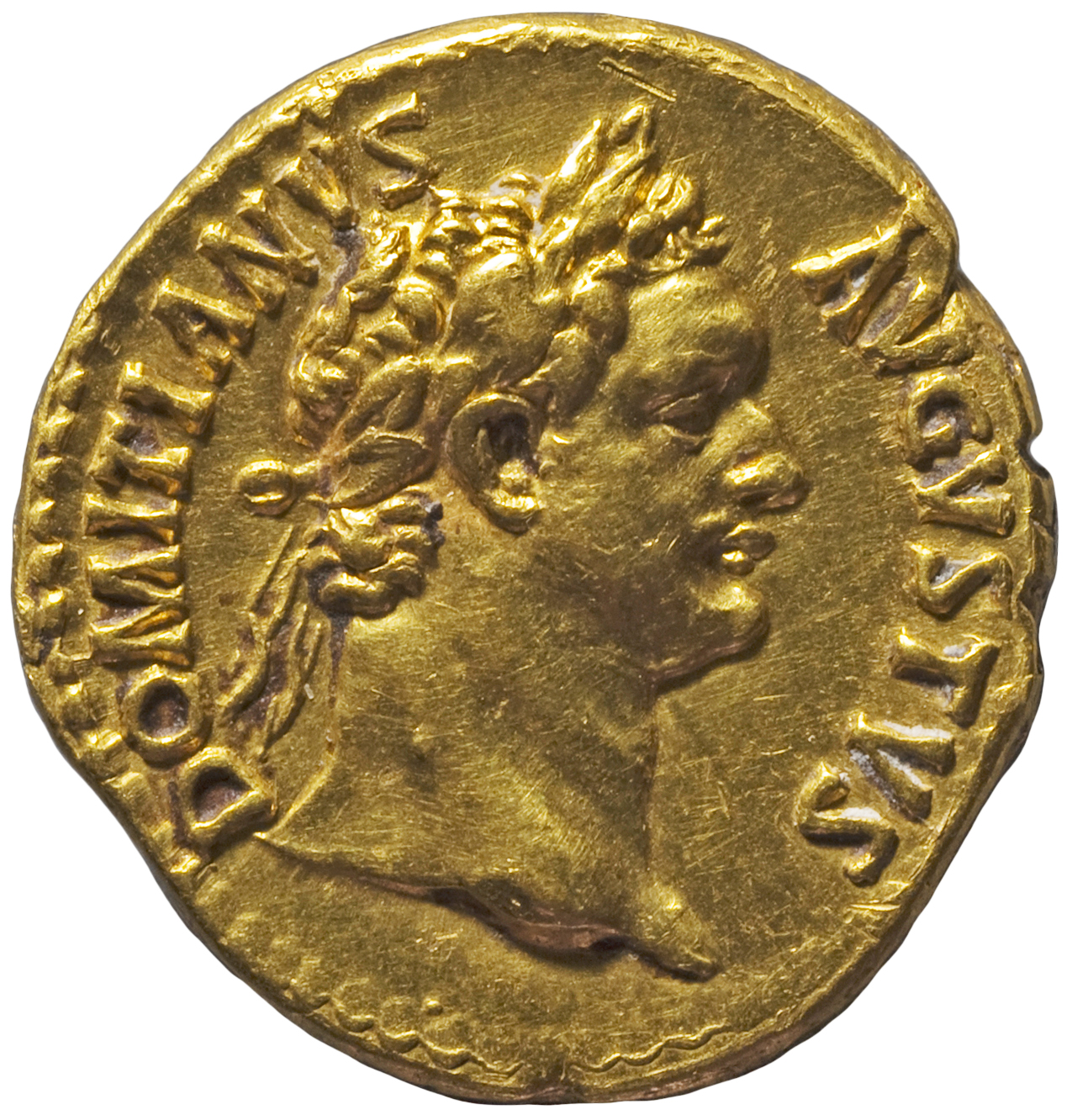 RIC II, Part 1 (second edition) Domitian 700 Domitian obverse, Head of Domitian, laureate, right