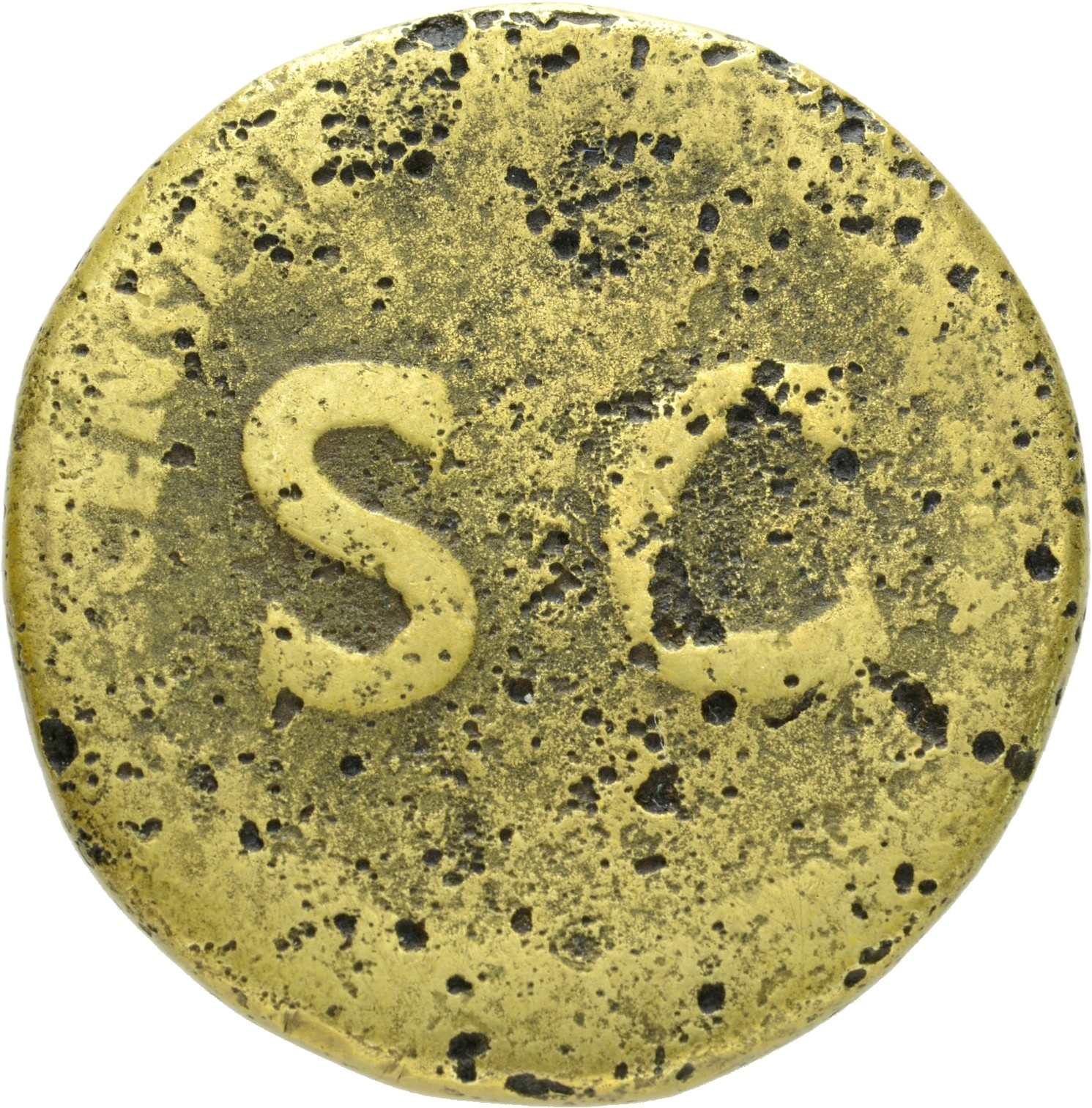 RIC II, Part 1 (second edition) Domitian 717 Domitian reverse, Legend surrounding large S C