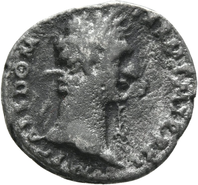 RIC II, Part 1 (second edition) Domitian 728 Domitian obverse, Head of Domitian, laureate, right