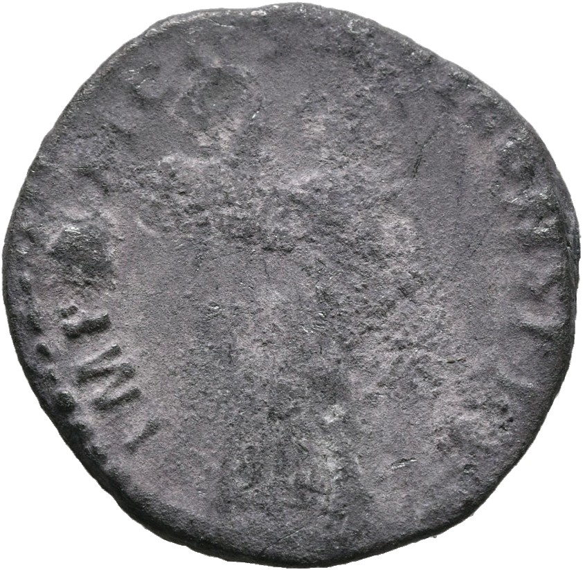 RIC II, Part 1 (second edition) Domitian 733 Domitian reverse, Minerva standing left, holding spear