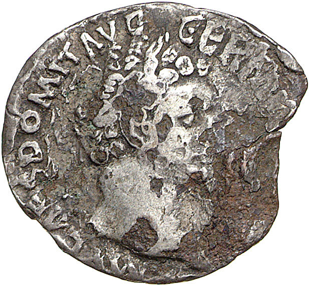 RIC II, Part 1 (second edition) Domitian 762 Domitian obverse, Head of Domitian, laureate, right