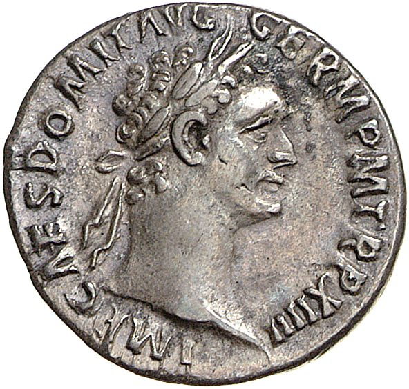 RIC II, Part 1 (second edition) Domitian 770 Domitian obverse, Head of Domitian, laureate, right