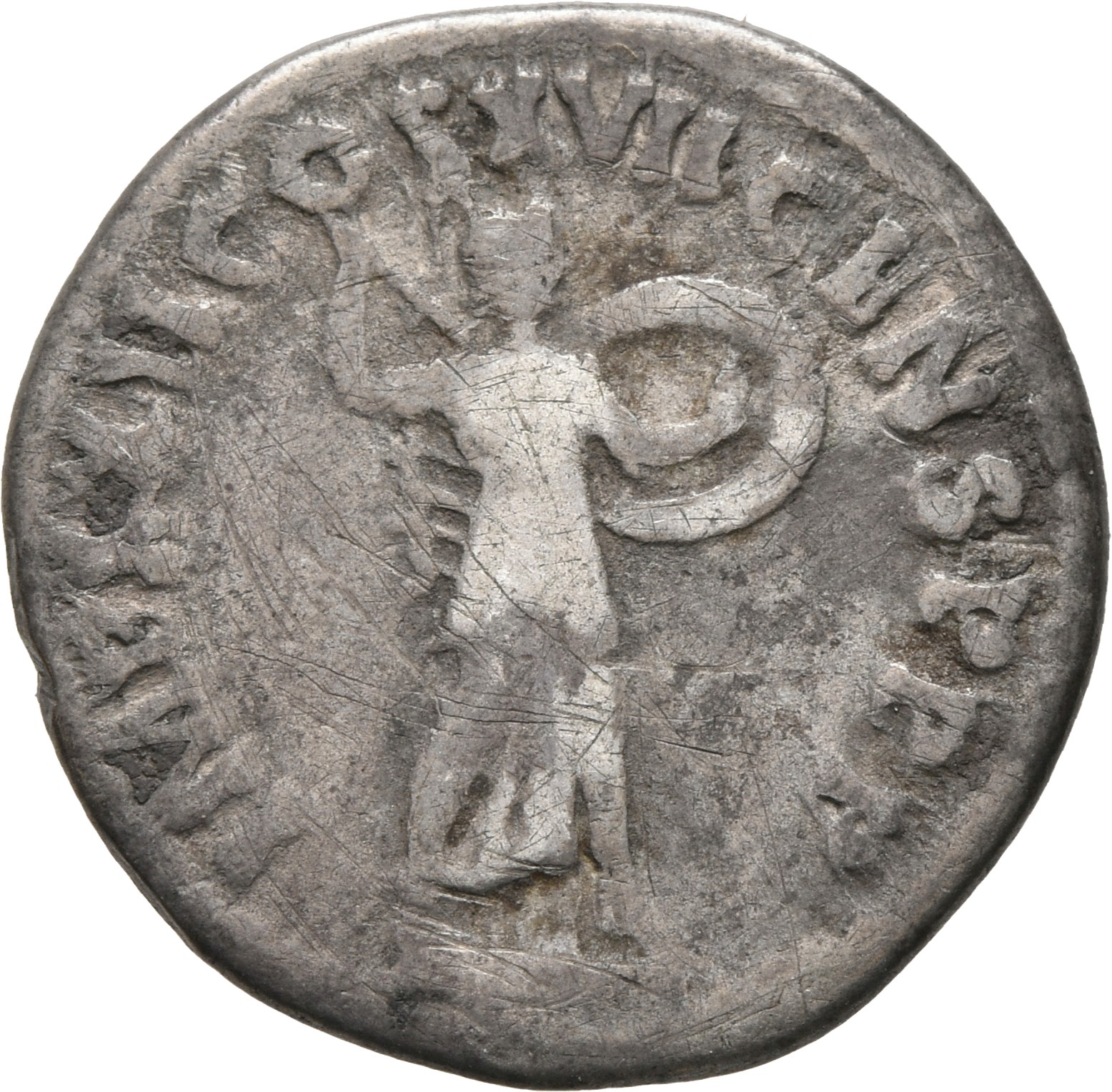 RIC II, Part 1 (second edition) Domitian 787 Domitian reverse, Minerva advancing right, holding spear and shield