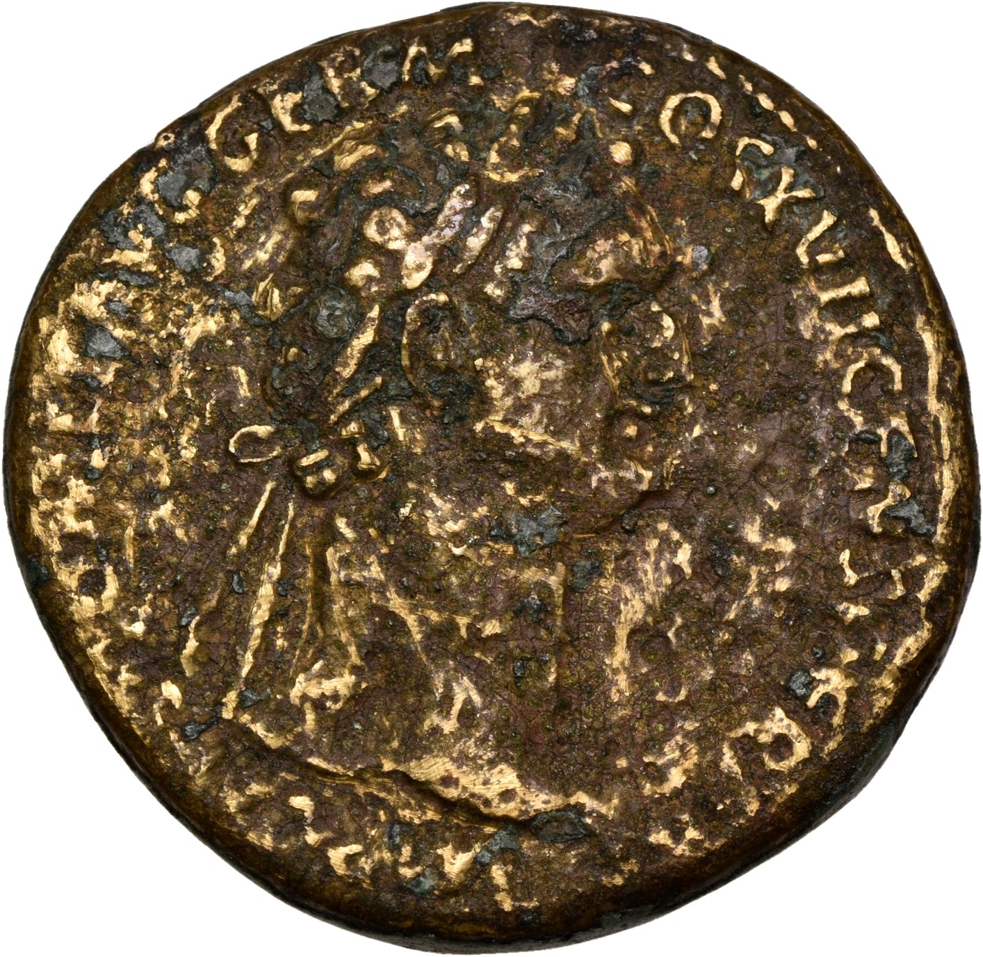 RIC II, Part 1 (second edition) Domitian 794 Domitian obverse, Head of Domitian, laureate, right