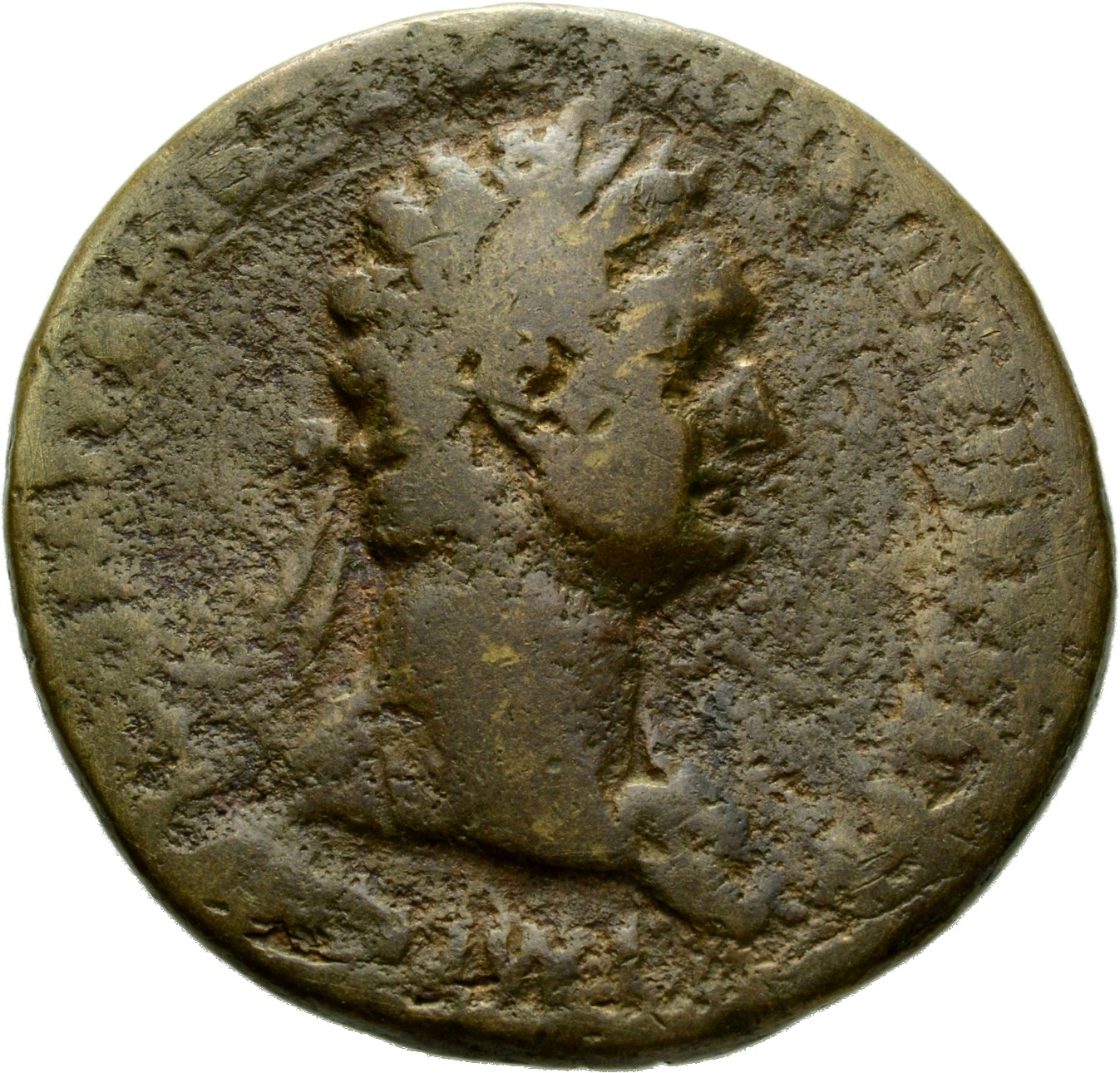 RIC II, Part 1 (second edition) Domitian 810 Domitian obverse, Head of Domitian, laureate, right