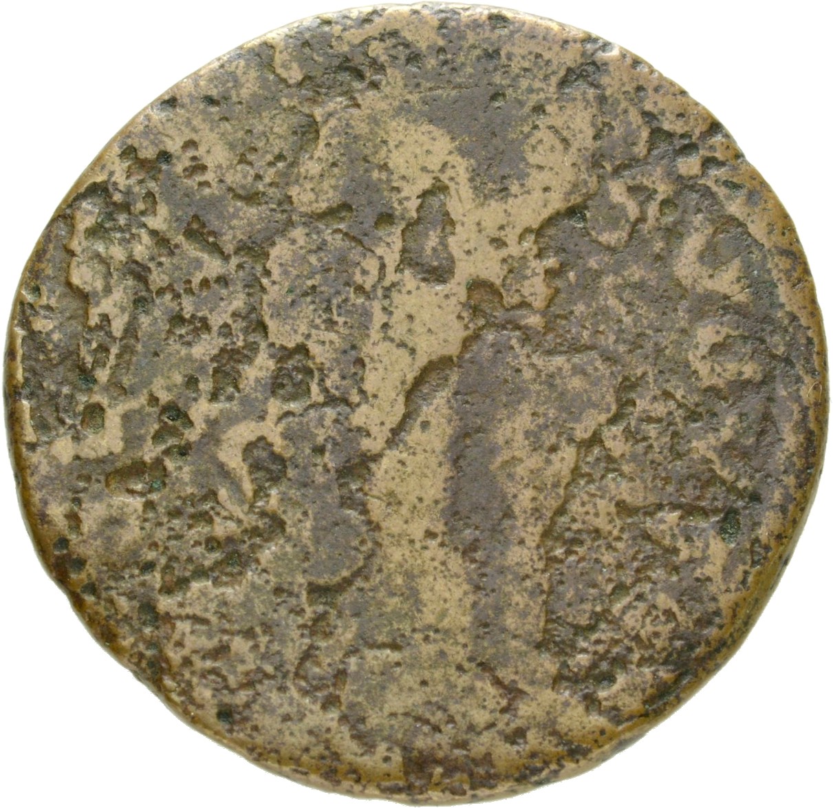 RIC II, Part 1 (second edition) Domitian 840 Domitian reverse, Ceres standing left, holding corn-ears and torch