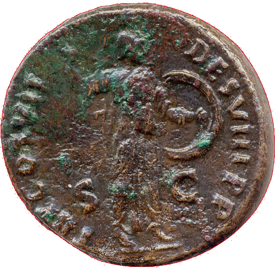 RIC II, Part 1 (second edition) Domitian 87 Domitian reverse, Minerva, helmeted, draped, with aegis down back, advancing r...